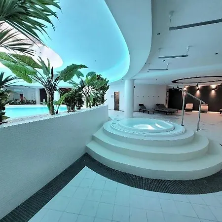 Apartament Hanza Tower Silver Jacuzzi Sauna Pool Szczecin